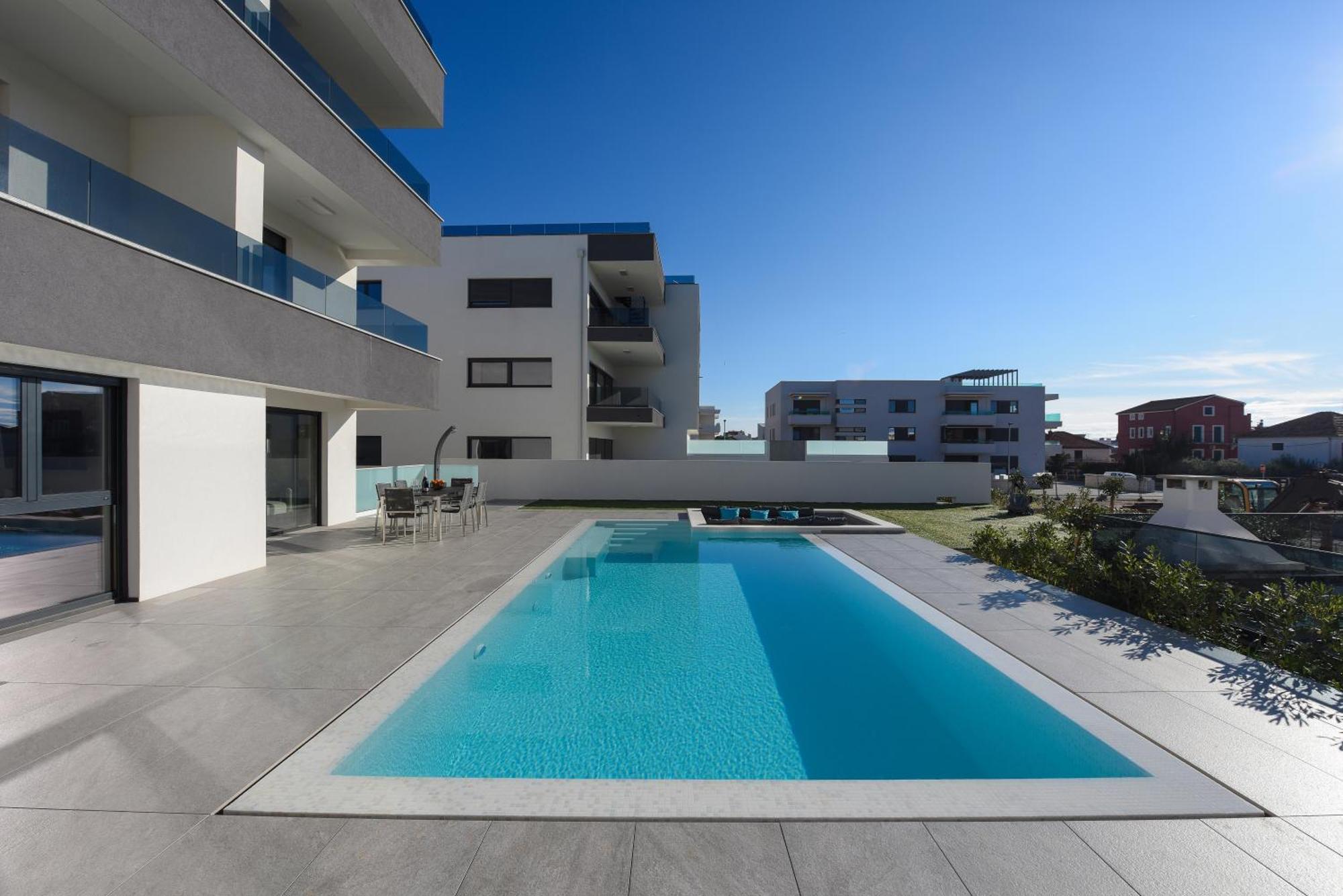 Appartement Fux Luxury Infinty-pool Zadar